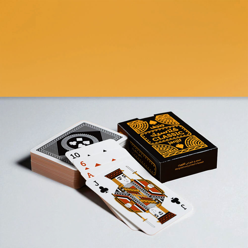 custom playing card packaging
