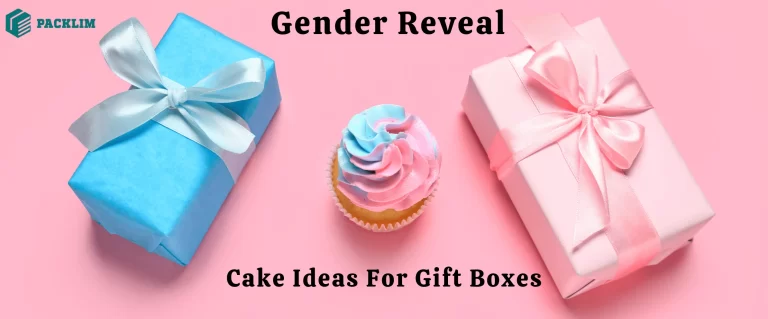 Gender Reveal Cake Ideas For Gift Boxes